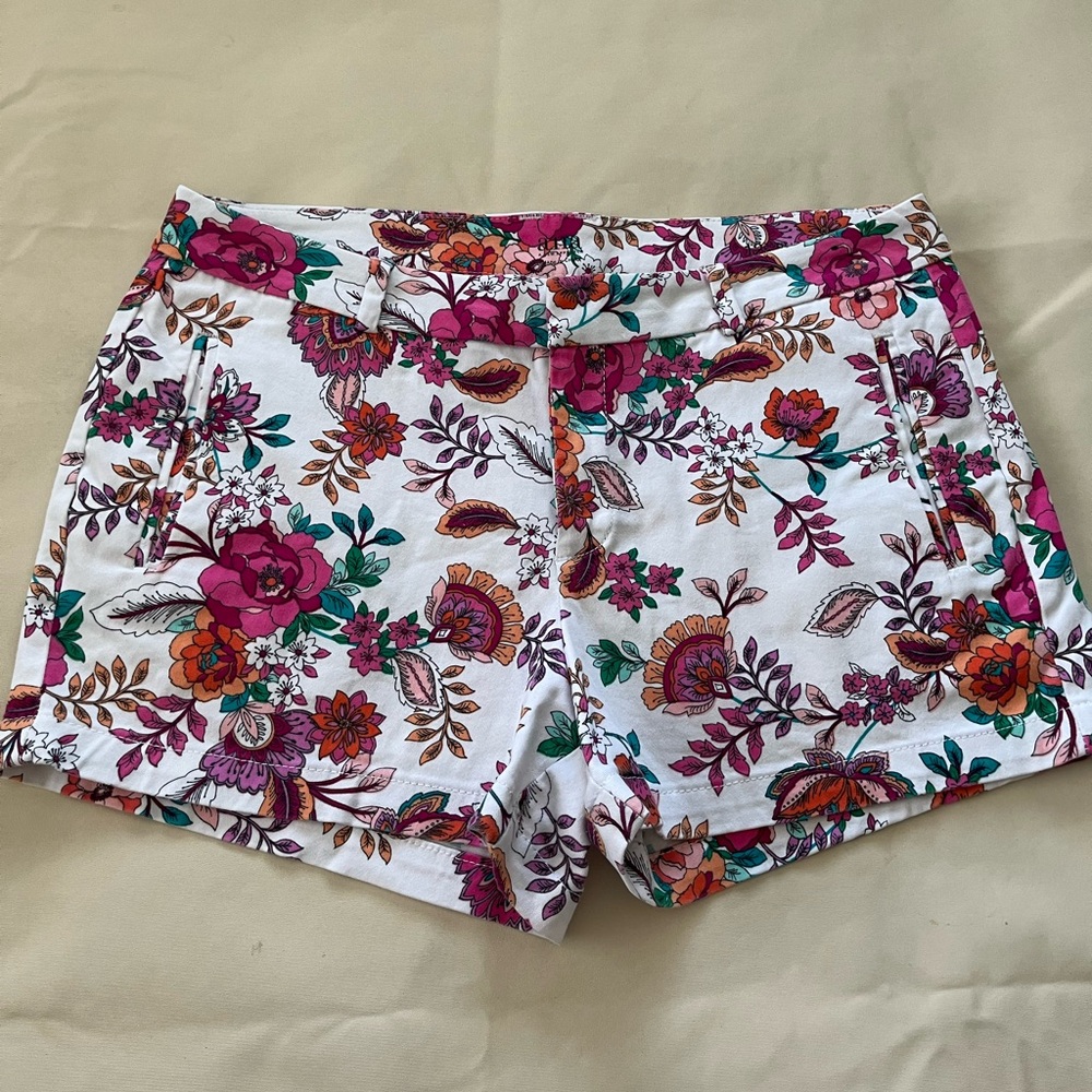 a.n.a Floral Twill Women's Shorts